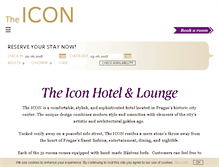 Tablet Screenshot of iconhotel.eu